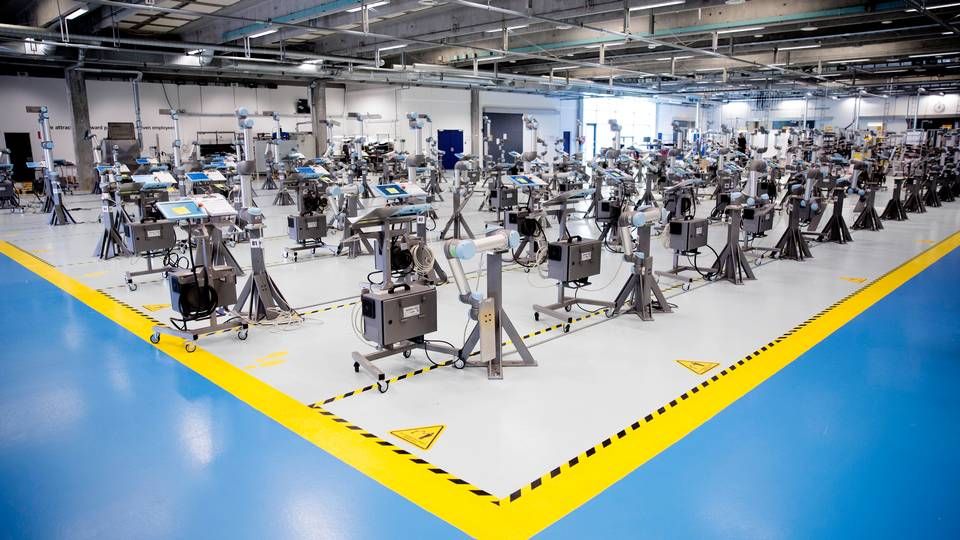 Inden for de seneste tre år har internationale virksomheder investeret mere end 5 mia. kr. i danske robotvirksomheder som Universal Robots. | Foto: /ritzau/Peter Hove Olesen