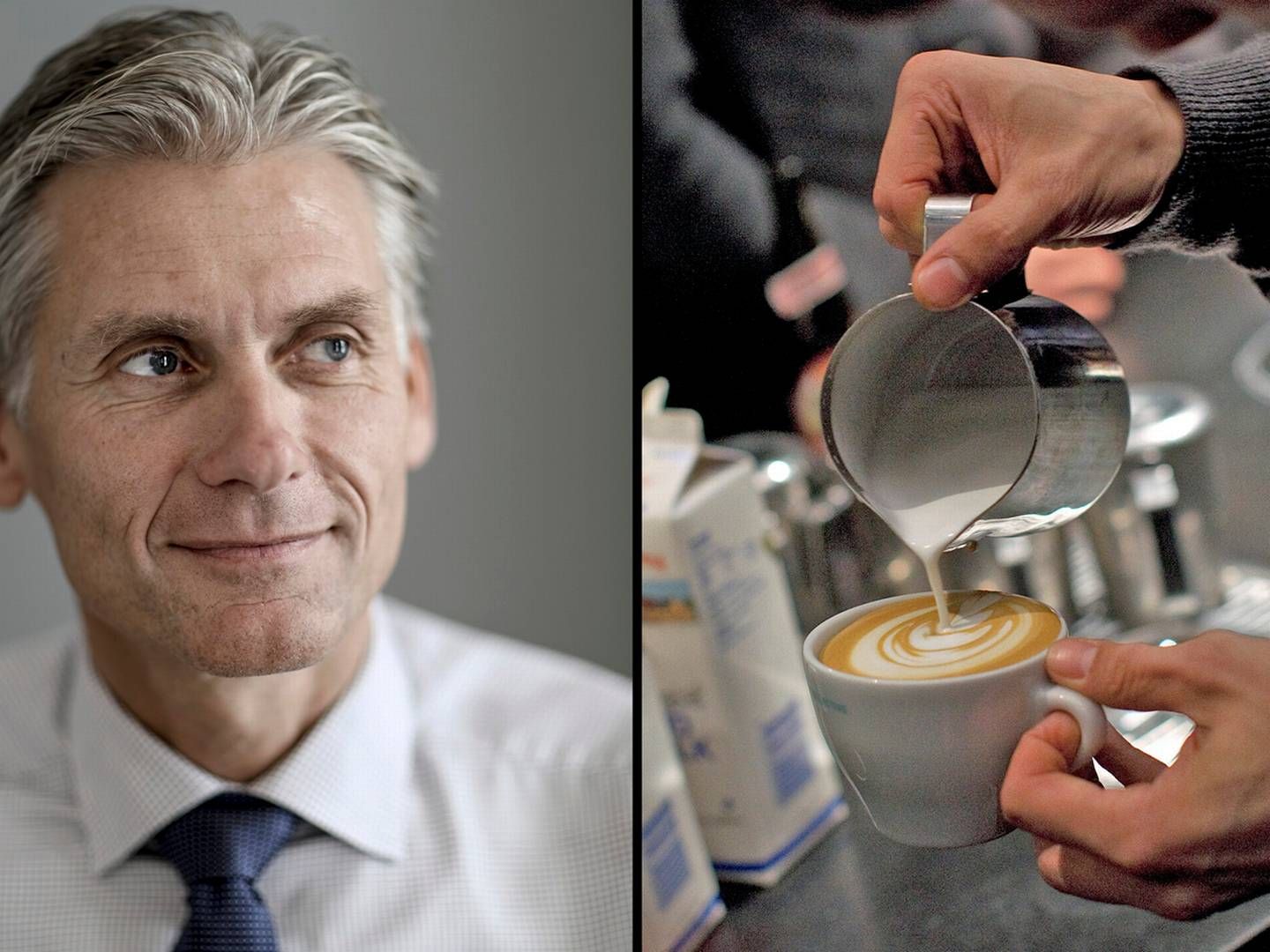 Thomas Borgen, adm. direktør, Danske Bank oplever, at kunder sidestiller millionlån med caffe latte. | Foto: ritzaufoto/arkiv/Stine Bidstrup/Peter Hove Olesen