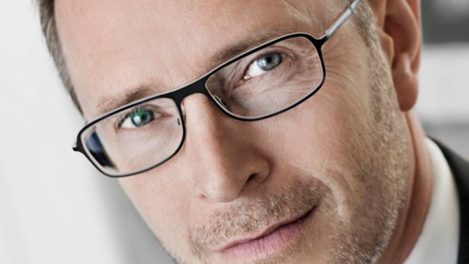 Næstformand i Finansforbundet Michael Budolfsen forsvarer Niels Jørgen Ellegaard. | Foto: Finansforbundet