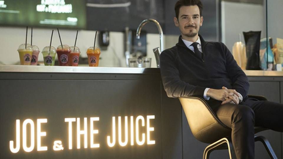 Tidligere i år blev Sebastian Vestergaard udpeget som ny direktør i Joe & The Juice, som har gang i en større amerikansk ekspansion. | Photo: PR-foto