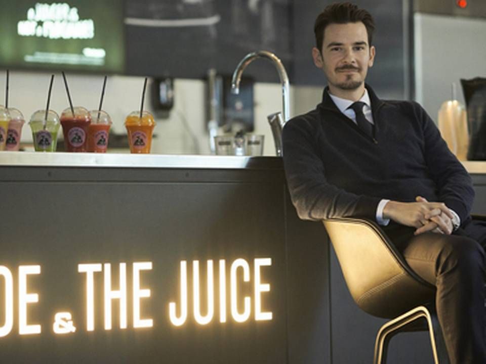 Tidligere i år blev Sebastian Vestergaard udpeget som ny direktør i Joe & The Juice, som har gang i en større amerikansk ekspansion. | Photo: PR-foto