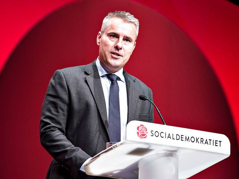 Socialdemokratiets gruppeformand, Henrik Sass Larsen. | Foto: Scanpix Ritzau/Henning Bagger