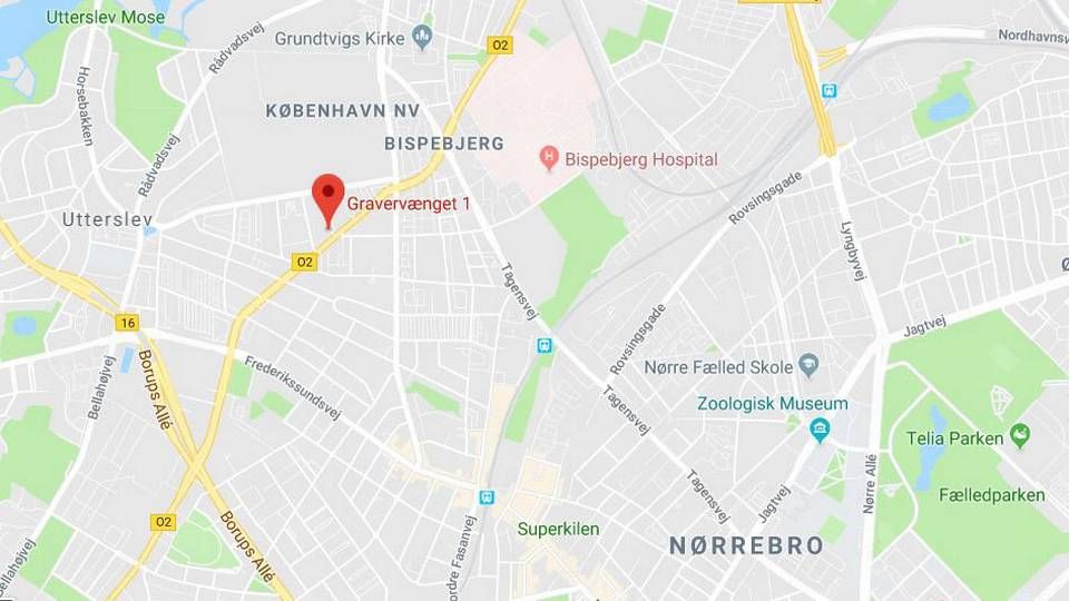 Andelsboligforening Ringertoften i København NV. | Foto: Google Maps