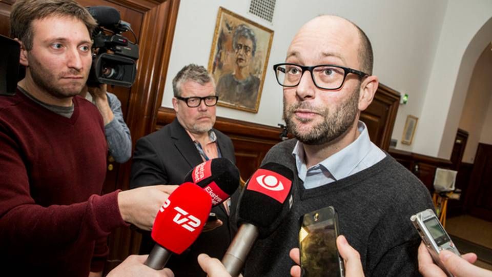 Rasmus Prehn, transportordfører for Socialdemokratiet. | Foto: Ritzau Scanpix/Nikolai Linares