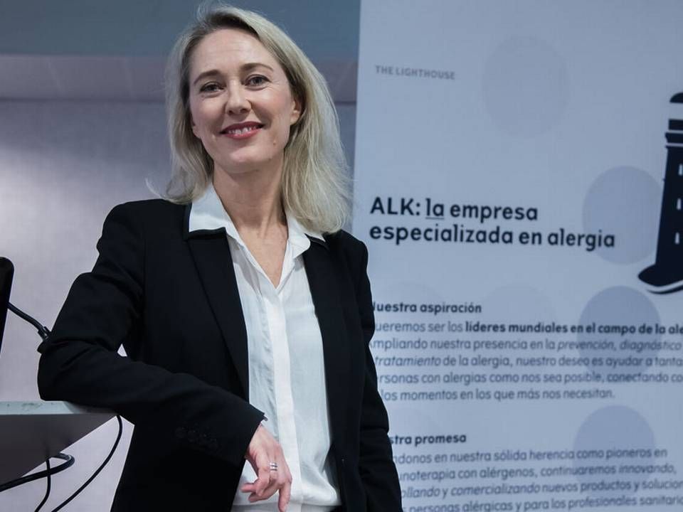 Kulturfordring er nødvendig for, at ALK’s nye vækststrategi skal lykkes. HR-direktør Pernille Tang Raschke spiller en stor rolle i den proces. | Foto: ALK, PR