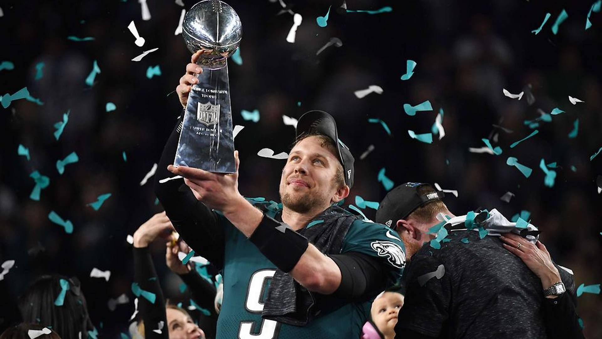 Philadelphia Eagles og quarterback Nick Foles vandt Super Bowl med 41-33 over New England Patriots. | Foto: Ritzau Scanpix/AFP/Timothy A. Clary