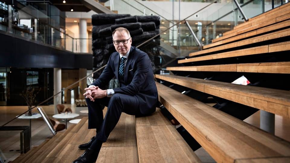 Formand for Finans Danmark, Michael Rasmussen. | Foto: Arkiv/Ritzau Scanpix/Ida Guldbæk Arentsen