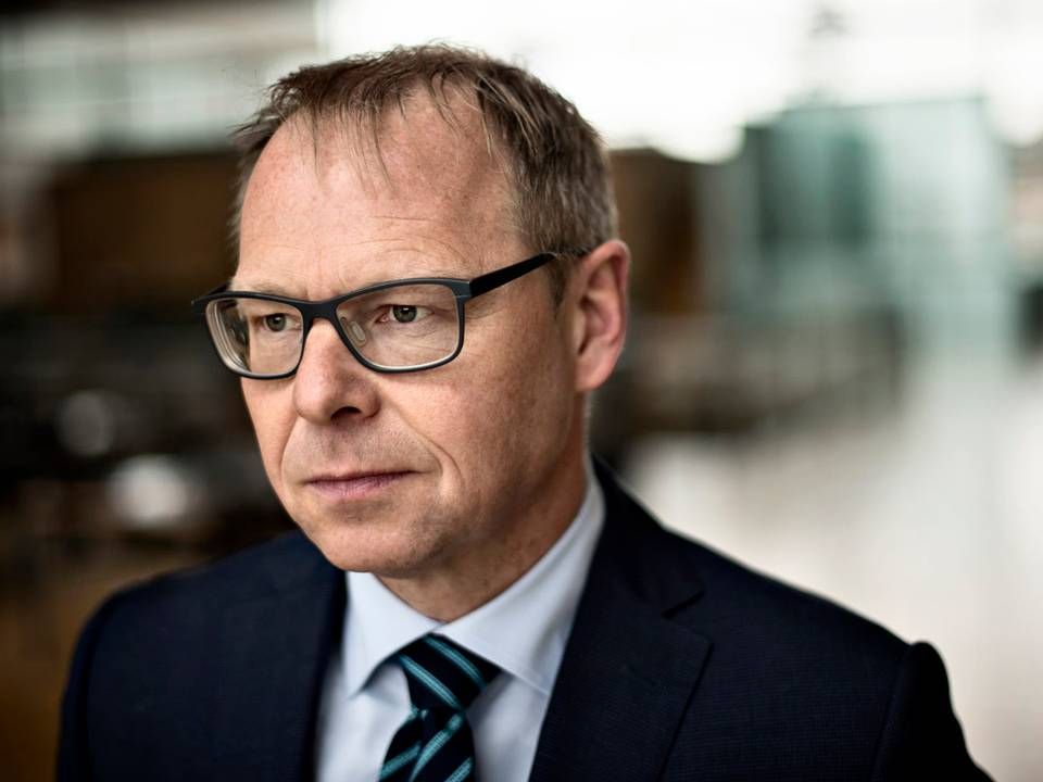 Michael Rasmussen, formand for Finans Danmark | Foto: Arkiv/Ritzau Scanpix/Ida Guldbæk Arentsen