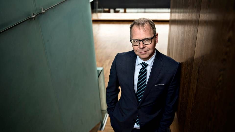Michael Rasmussen, formand for Finans Danmark og adm. direktør i Nykredit. | Foto: Arkiv/Ritzau Scanpix/Ida Guldbæk Arentsen