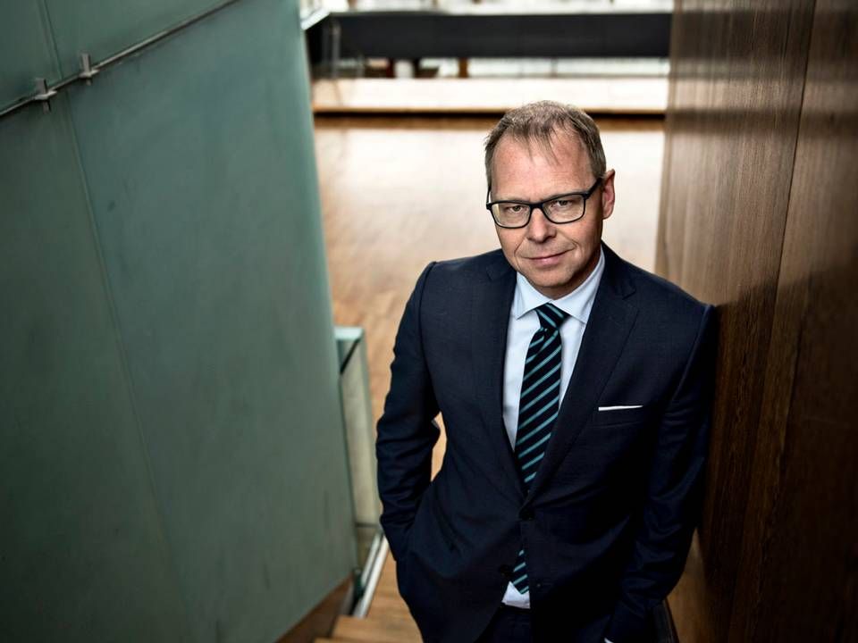 Michael Rasmussen, formand for Finans Danmark og adm. direktør i Nykredit. | Foto: Arkiv/Ritzau Scanpix/Ida Guldbæk Arentsen