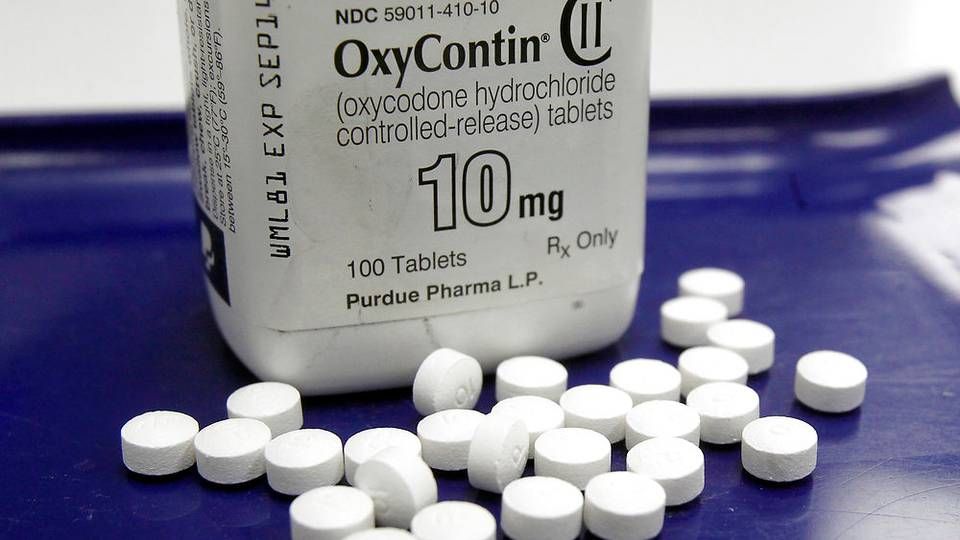 Purdue Pharma fra Stamford, Connecticut, USA har solgt Oxycontin siden det først blev godkendt i 1995. | Foto: AP Photo/Toby Talbot