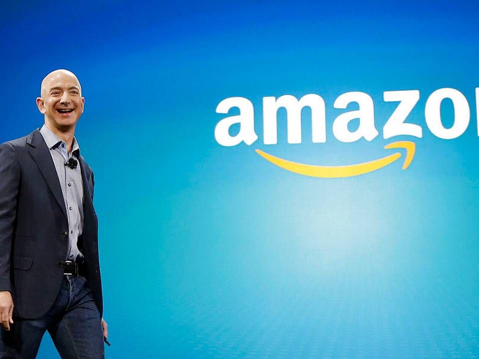 Jeff Bezos, administrerende direktør for Amazon