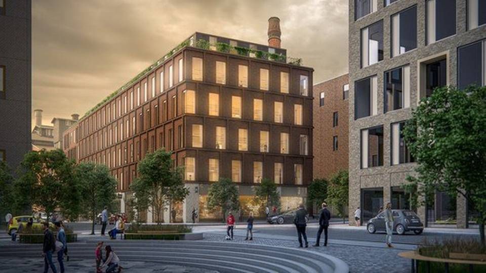Harild Hus i Carlsberg Byen som fra årsskiftet bliver nyt dansk hovedkontor for Accenture. | Foto: PR