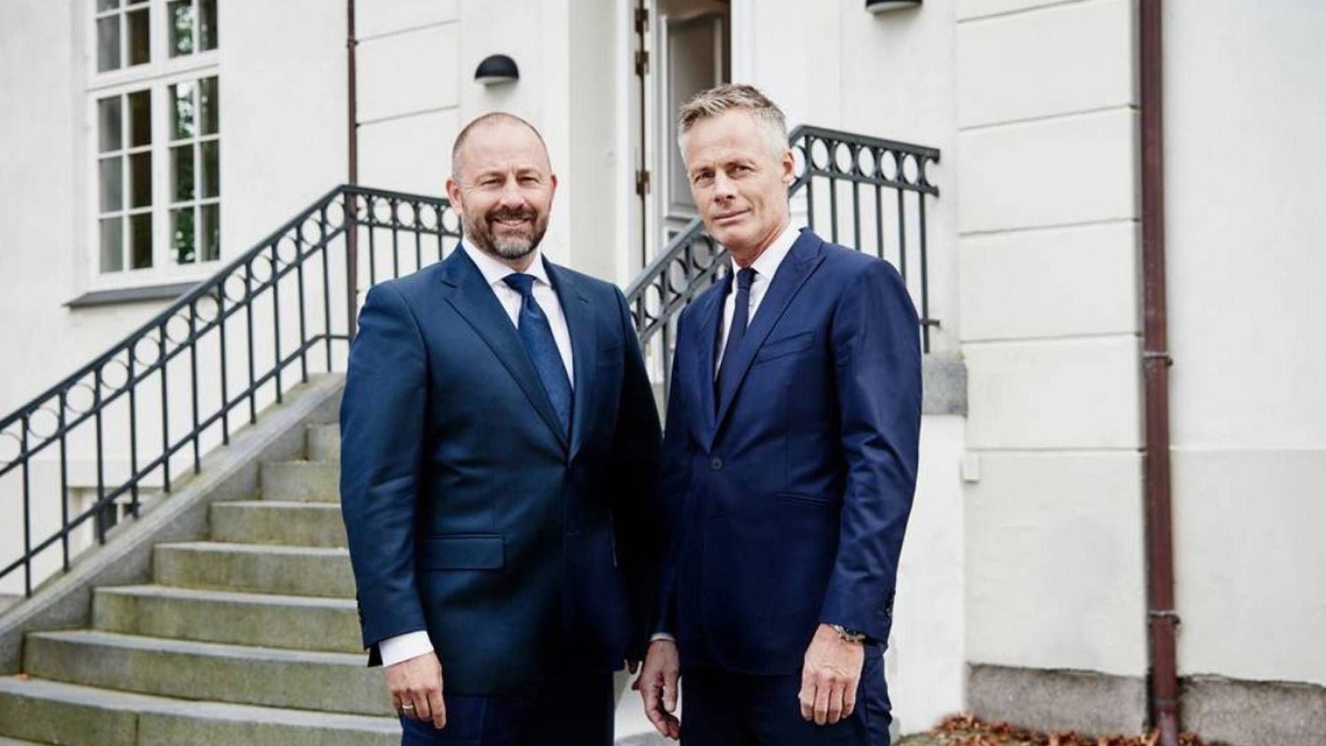 Jan Severin Sølbæk og Brian Kudsk, stifterne af Artha Kapitalforvaltning, der nu har 10 mia. kr. under forvaltning. | Foto: PR