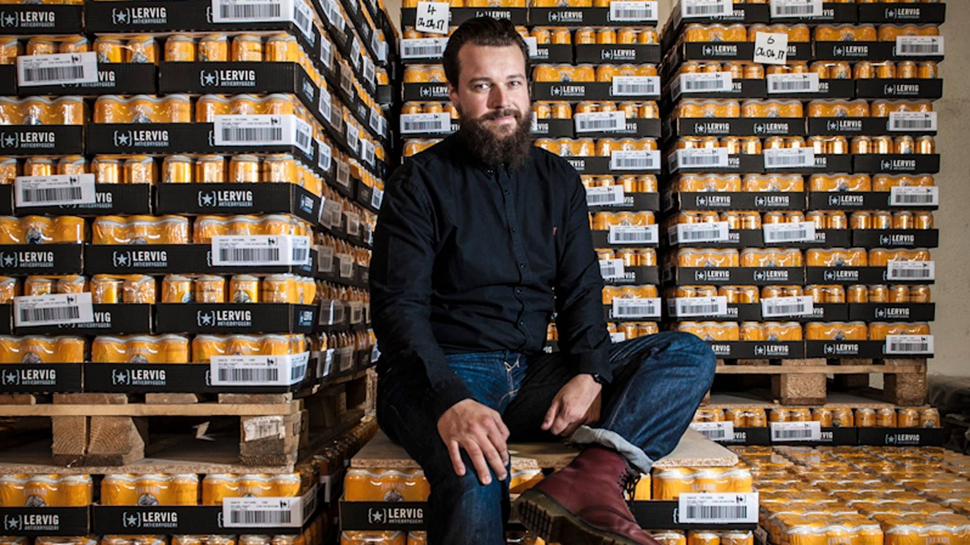 Anders Kleinstrup har været direktør i Lervig Aktiebryggeri siden 2016. (Arkivfoto.)