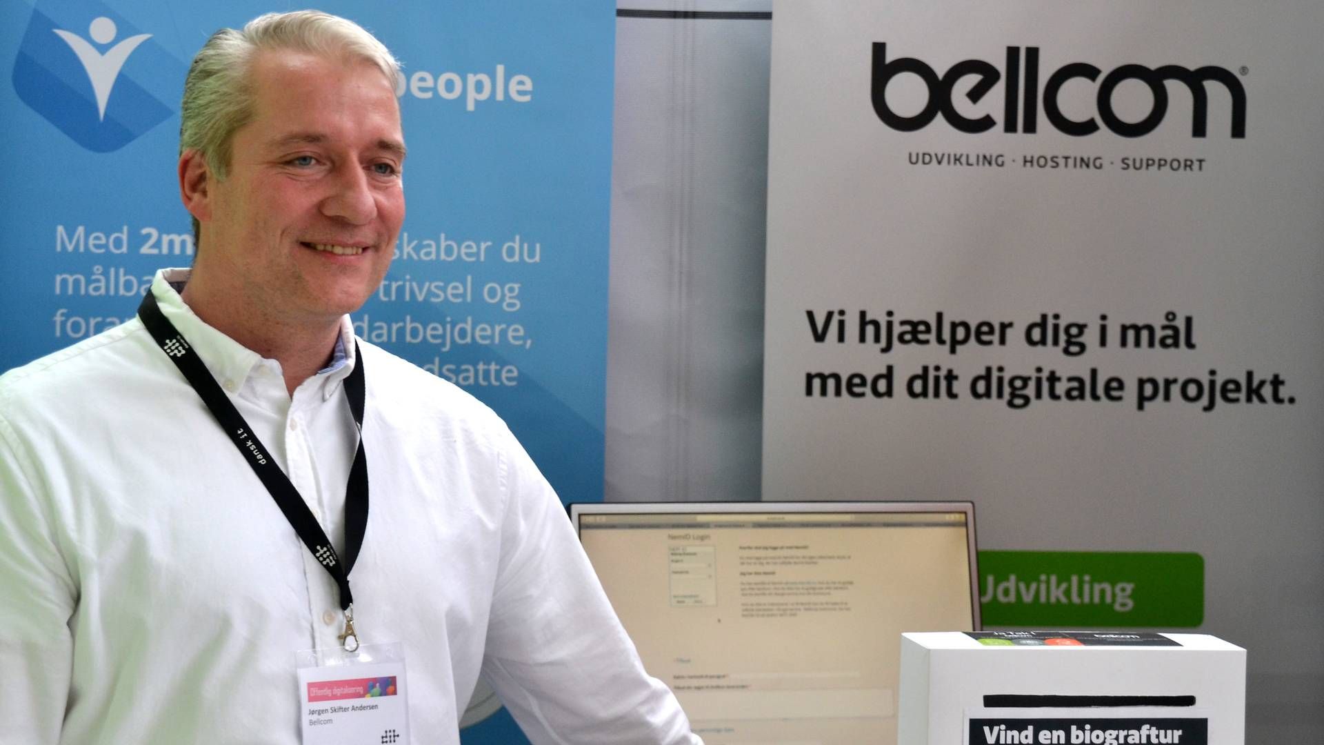 Jørn Skifter Andersen, stifter af Bellcom. | Foto: Kristoffer Veggerby