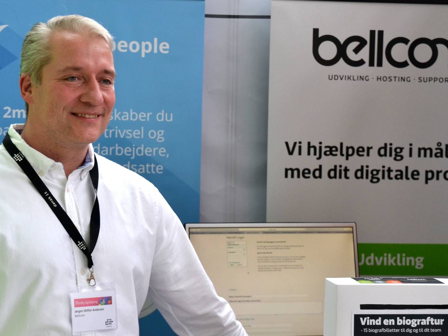 Jørn Skifter Andersen, stifter af Bellcom. | Foto: Kristoffer Veggerby