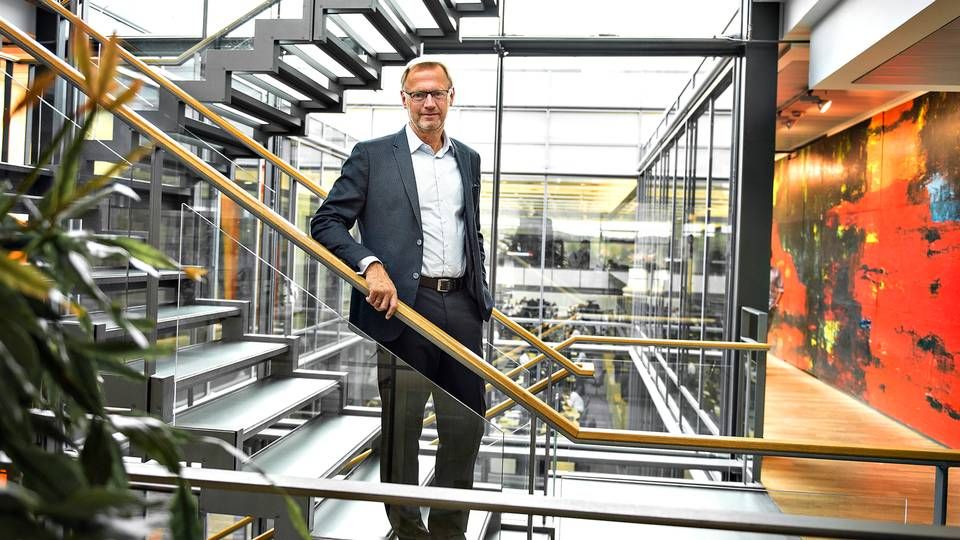 Jyske Banks ordførende direktør, Anders Dam. | Foto: Henning Bagger/Ritzau Scanpix