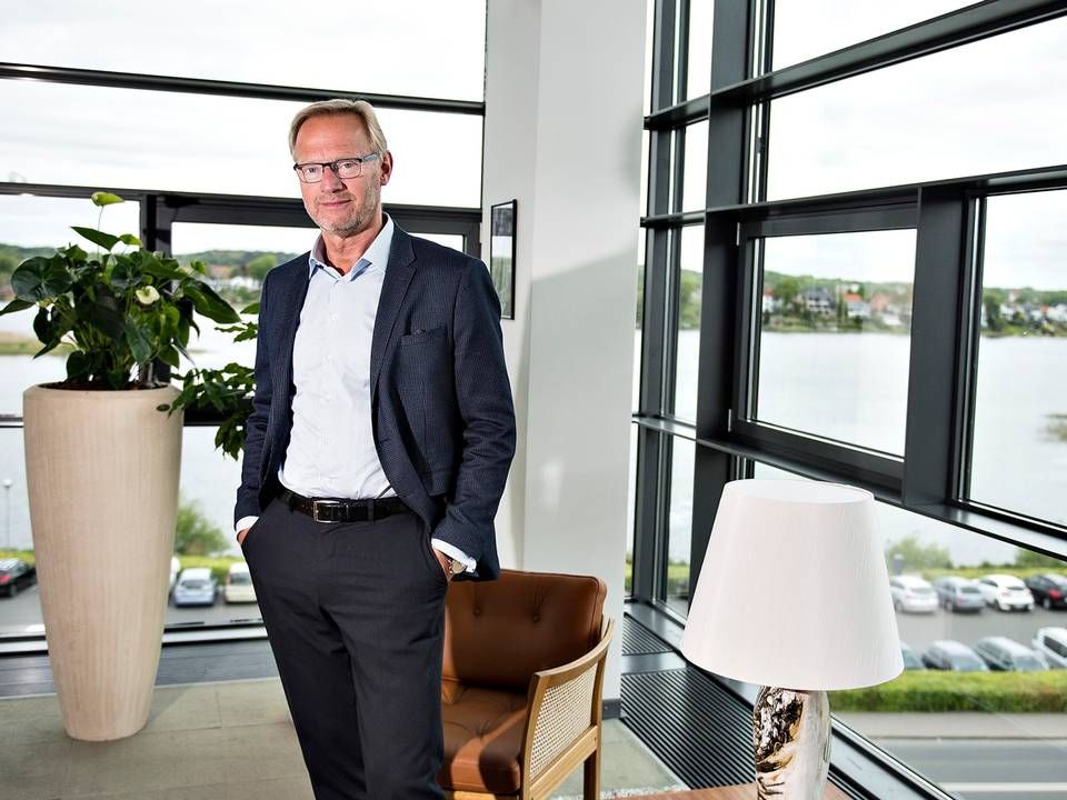 Anders Dam, topchef i Jyske Bank. | Foto: Henning Bagger/Ritzau Scanpix
