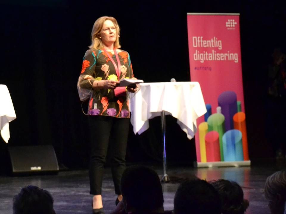 Dansk IT's direktør, Rikke Hvilshøj. | Foto: Kristoffer Veggerby