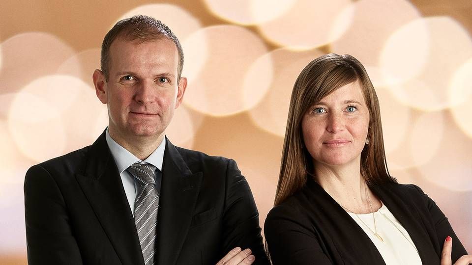 Den 1. april går forsvarsprofilerne Michael Juul Eriksen og Berit Ernst sammen i det nye Juul Eriksen & Ernst Advokatfirma. | Foto: Billedmageren