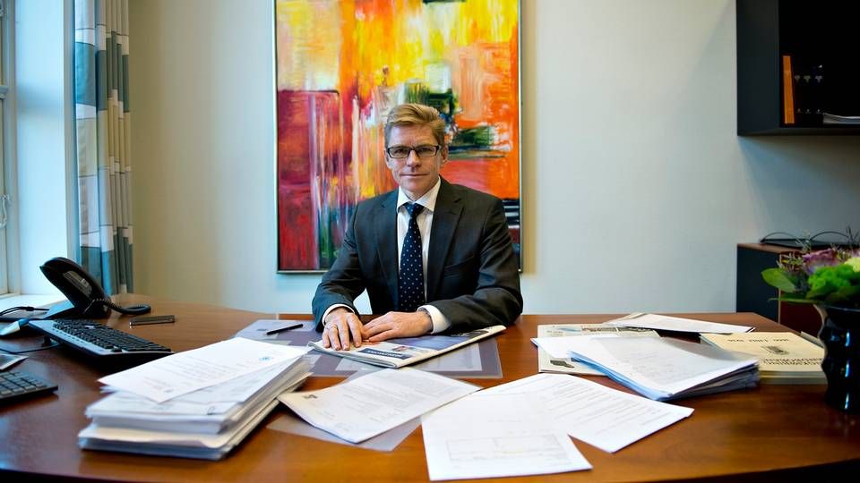 John Fisker, adm. direktør i Ringkjøbing Landbobank. | Foto: Henning Bagger/Ritzau Scanpix