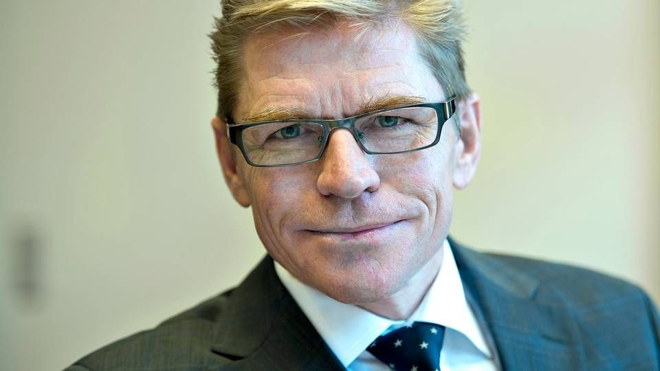 John Fisker, adm. direktør for Ringkjøbing Landbobank. | Foto: Henning Bagger/Ritzau Scanpix