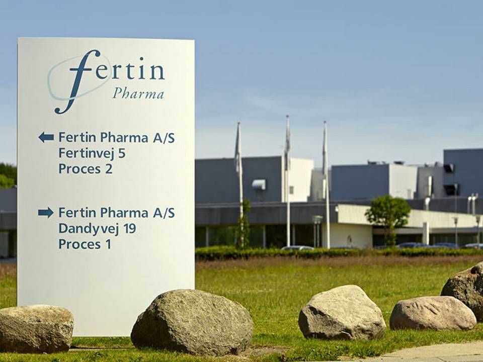 Fertin Pharmas hovedkvarter på Dandyvej i Vejle. | Foto: Fertin Pharma