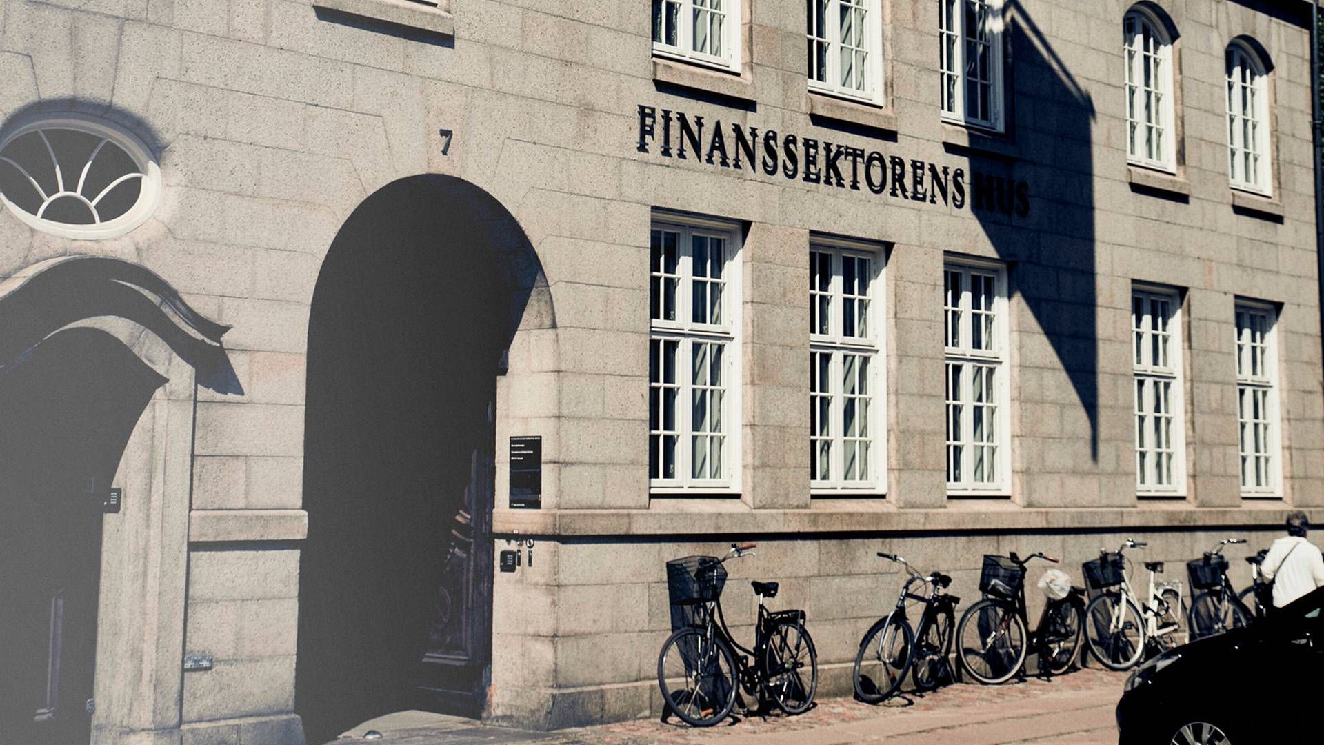 Finanssektorens Hus i Amaliegade, hvor Finans Danmark holder til. Lobbyorganisationen er tilfreds med det eftersyn af den finansielle regulering, der er på vej. | Foto: PR