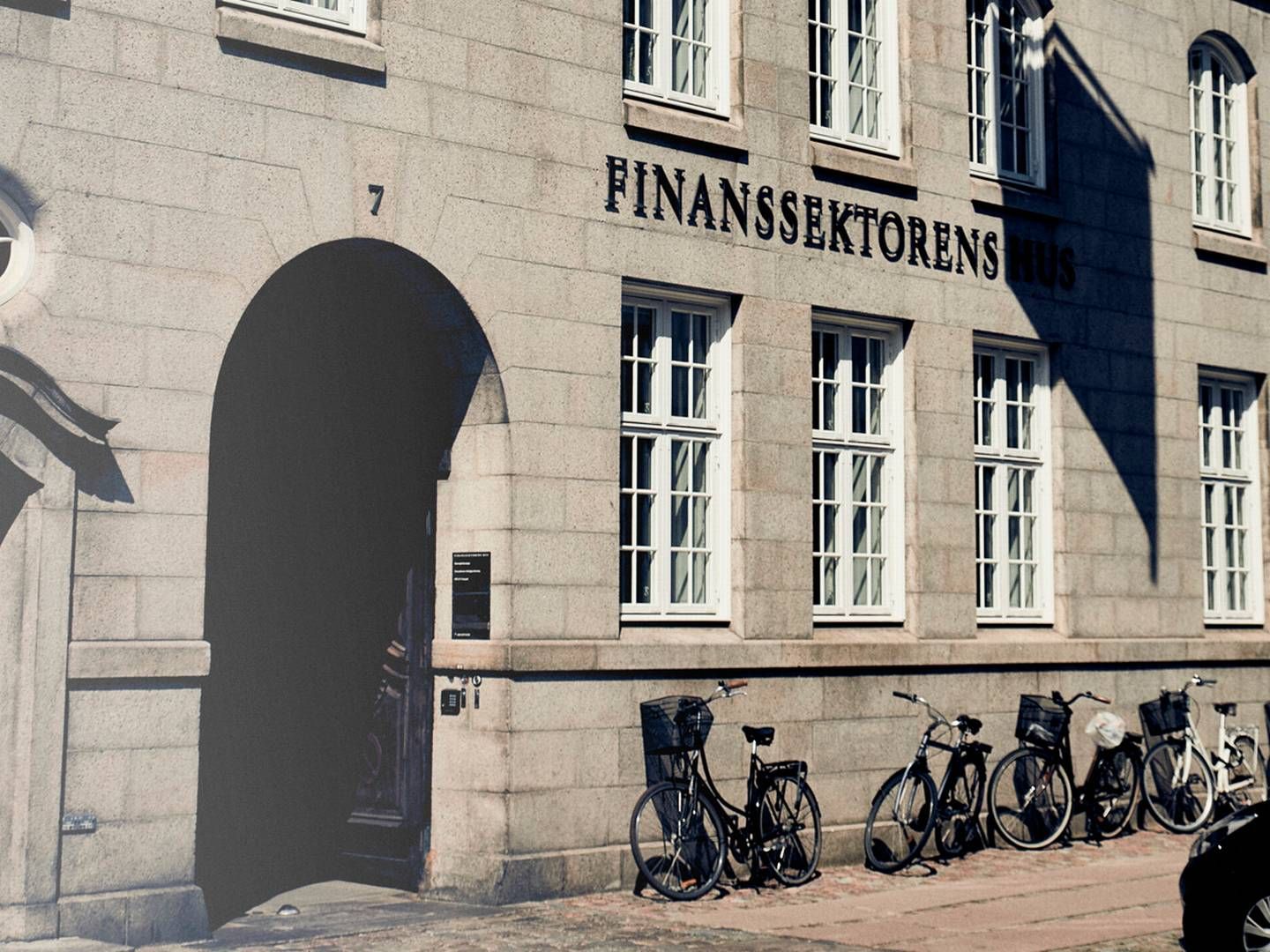 Finanssektorens Hus i Amaliegade, hvor Finans Danmark holder til. Lobbyorganisationen er tilfreds med det eftersyn af den finansielle regulering, der er på vej. | Foto: PR