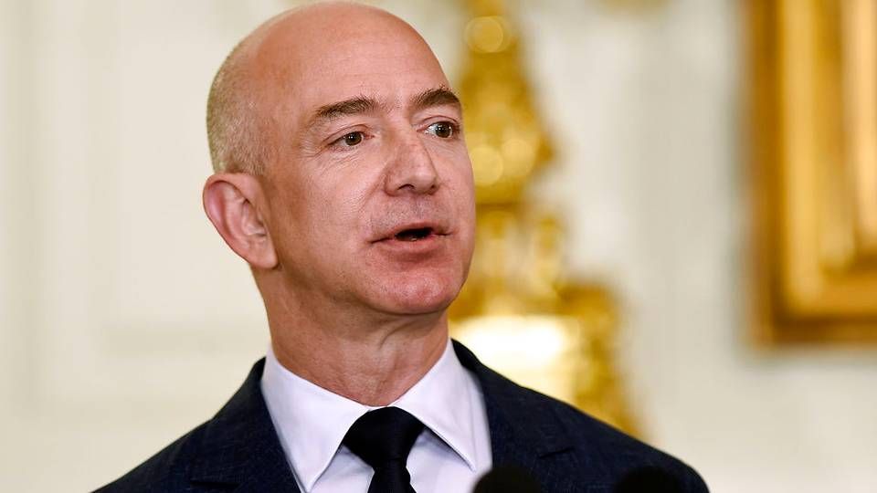 Jeff Bezos, Amazons stifter og adm. direktør. | Foto: Ritzau Scanpix/AP/Susan Walsh