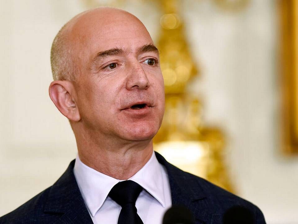 Jeff Bezos, Amazons stifter og adm. direktør. | Foto: Ritzau Scanpix/AP/Susan Walsh