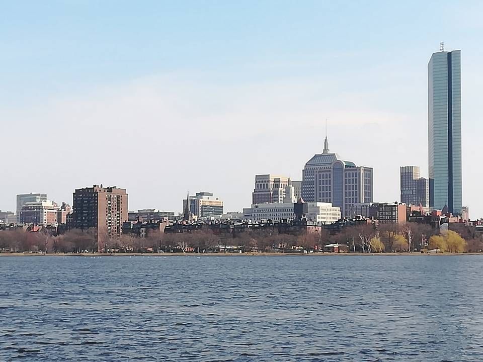 Udsigten fra Cambridge til Boston henover Charles River. | Foto: Martin Havtorn Petersen/MedWatch