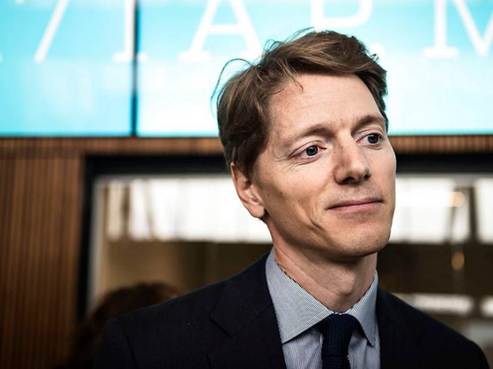 Robert Mærsk Uggla is CEO of A.P. Møller Holding, whose investments include the Maersk Group. | Photo: Ritzau Scanpix/Ida Guldbæk Arentsen