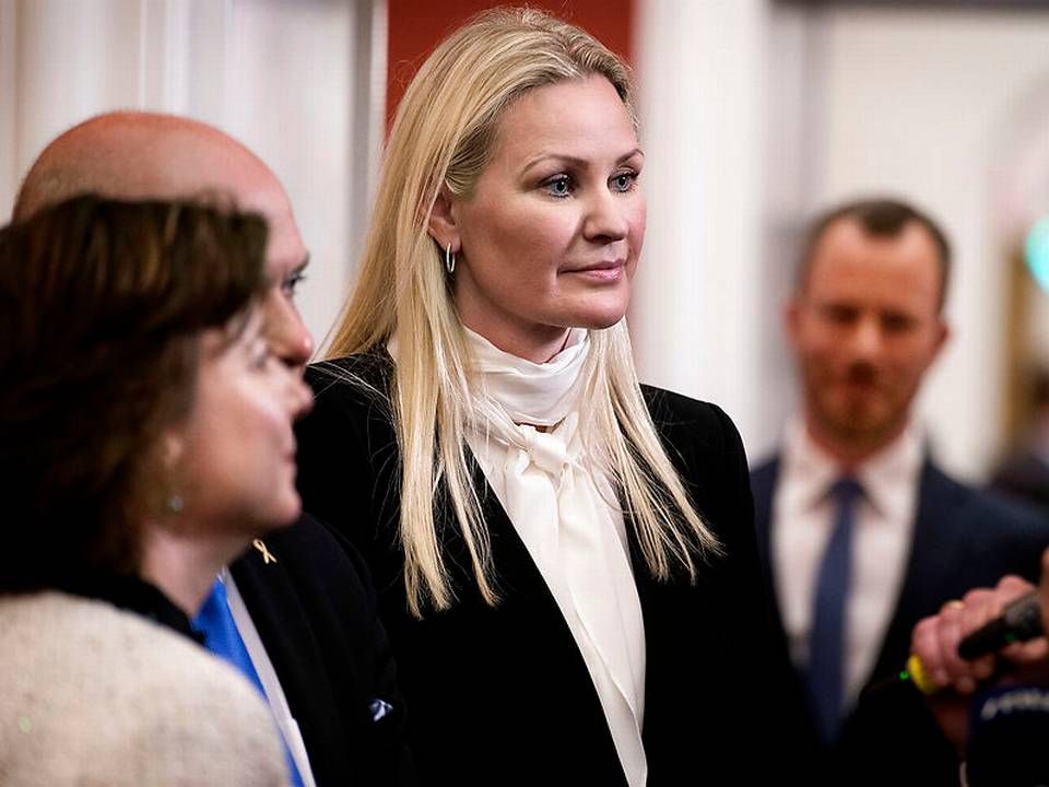 Venstres politiske ordfører, Britt Bager, siger, at regeringspartiet vil have ændret Boligjobordningen. | Foto: Ritzau Scanpix/Liselotte Sabroe
