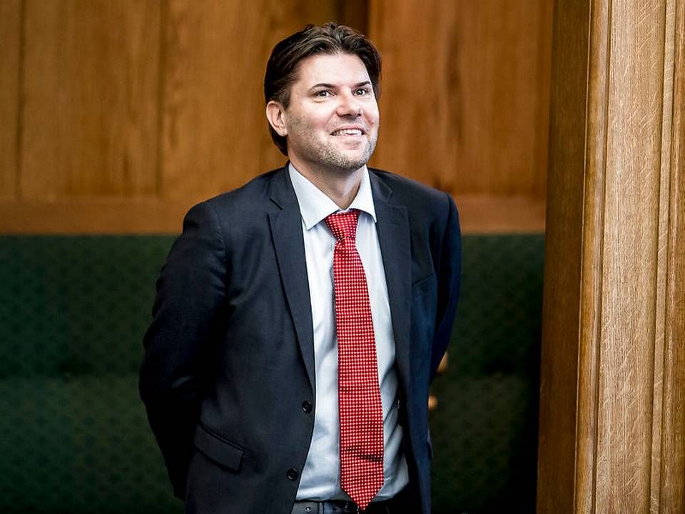 Mads Fuglede, nyudnævnt medieordfører for Venstre. | Foto: Ritzau Scanpix/Mads Claus Rasmussen