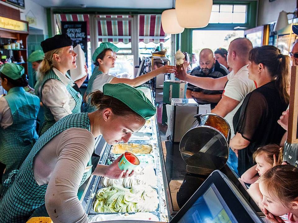 Ismageriet åbnede i 2023 deres tredje forretning i Kødbyen i København. | Foto: Scanpix Denmark / Claus Bech