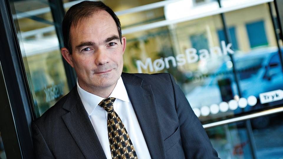 Flemming Jensen, direktør i Møns Bank | Foto: PR/Møns Bank