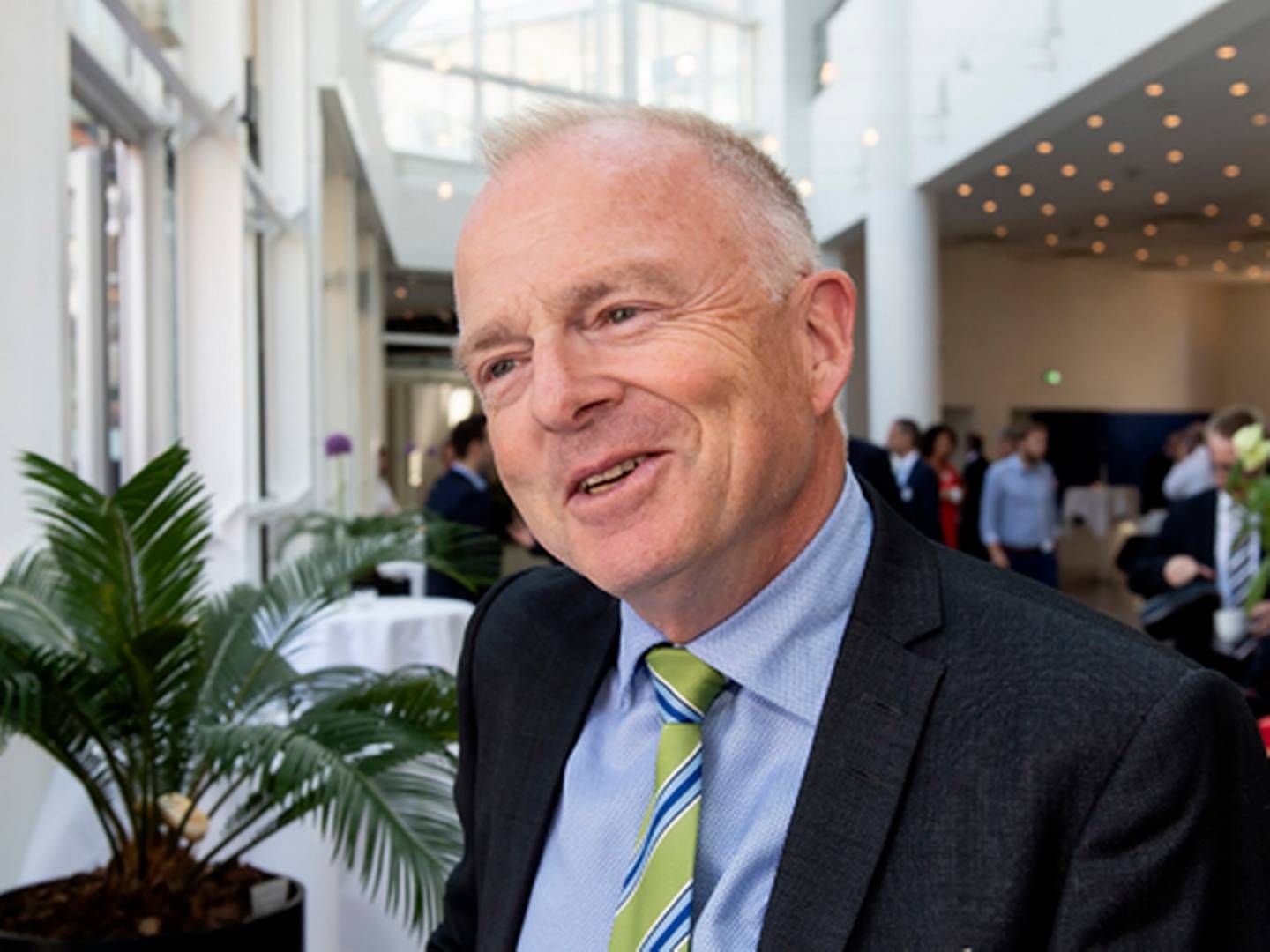 Per Munck, adm. direktør for Skjern Bank | Foto: René Schütze