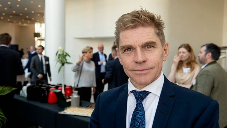 John Fisker, adm. direktør i Ringkjøbing Landbobank. | Foto: René Schütze