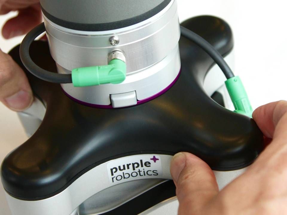 Purple Robotics er klar til at gå i markedet med sit gribeværktøj. | Foto: PR/Purple Robotics