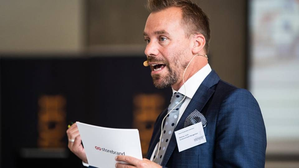Matthew Smith, Head of Sustainable Investments at Norway's Storebrand Asset Management Smith has been at Storebrand AM for a decade, firstly as an analyst and since 2015 as Head of Sustainable Investments. | Photo: Jan Bjarke Mindegaard