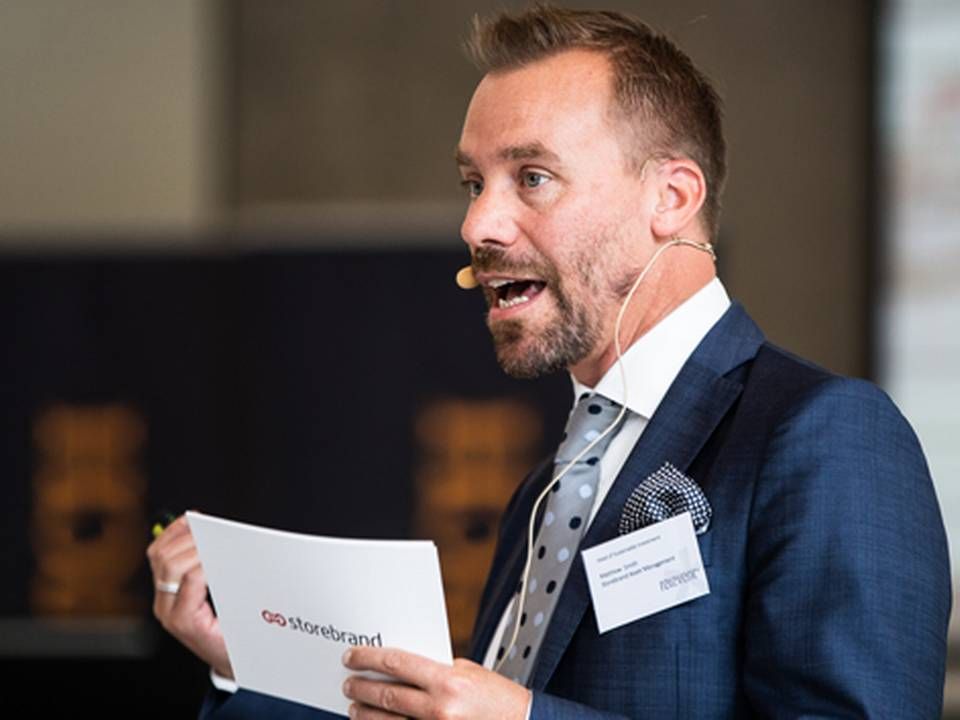 Matthew Smith, Head of Sustainable Investments at Norway's Storebrand Asset Management Smith has been at Storebrand AM for a decade, firstly as an analyst and since 2015 as Head of Sustainable Investments. | Photo: Jan Bjarke Mindegaard