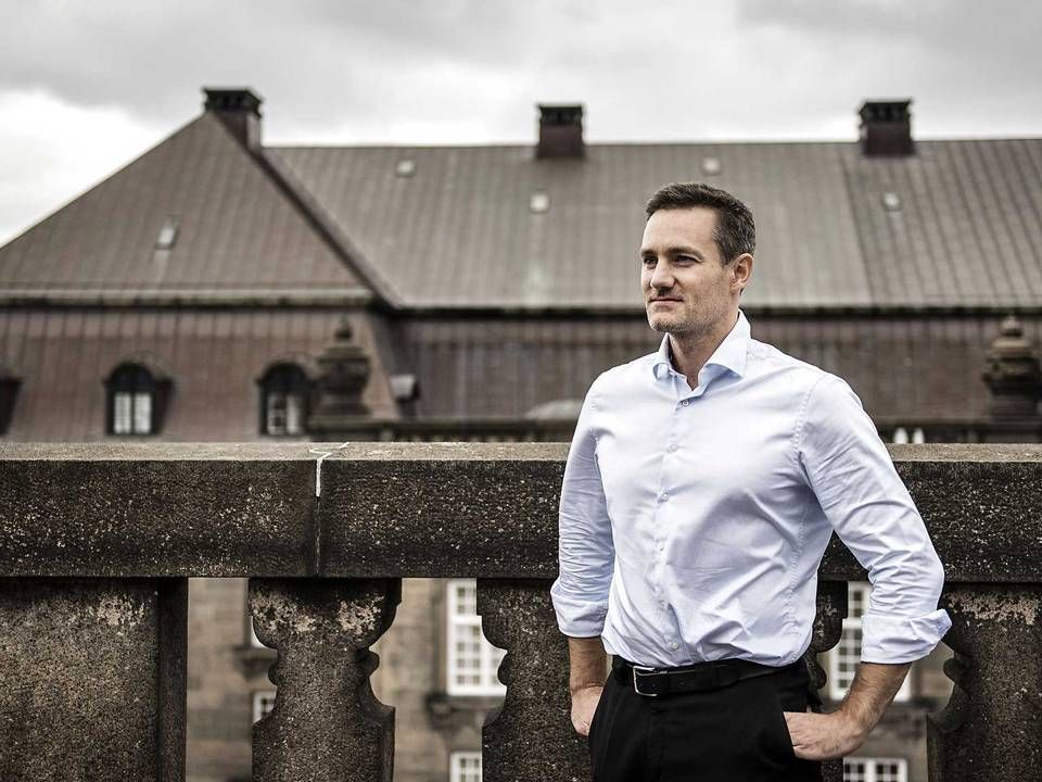 Finanssektoren har en stribe ønsker til den nye erhvervsminister, Rasmus Jarlov (K) | Foto: /Ritzau Scanpix/Thomas Lekfeldt