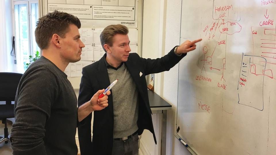 Mads Møller (tv), teknisk direktør og partner i Napp, og Niklas Laugesen, adm. direktør og partner. | Photo: PR/Napp