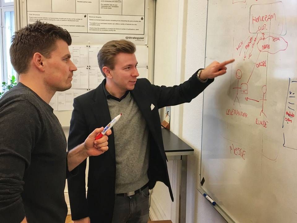 Mads Møller (tv), teknisk direktør og partner i Napp, og Niklas Laugesen, adm. direktør og partner. | Foto: PR/Napp