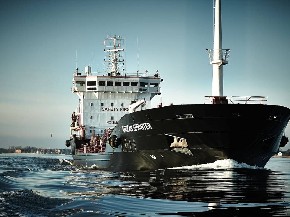 Skibet African Sprinter er et af de skibe, Monjasa i dag har i Vestafrika. | Foto: PR-foto: Monjasa