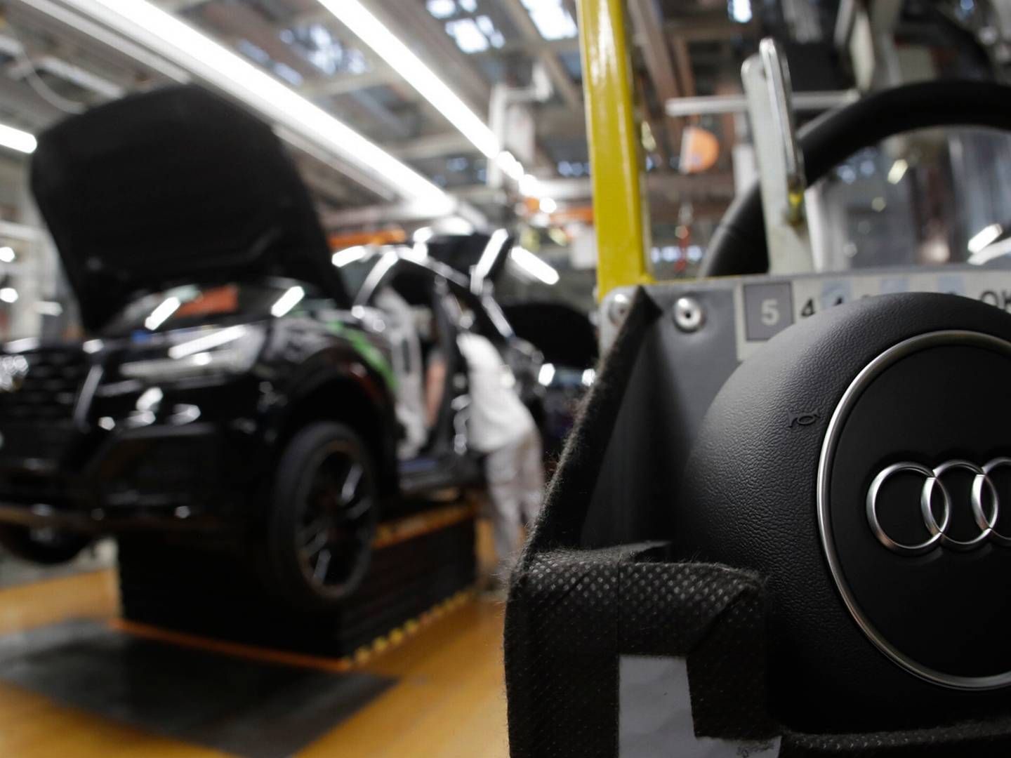 Tyske Audi er blandt kunder til Effimats lagerrobot. | Foto: Ritzau Scanpix/AP/Matthias Schrader