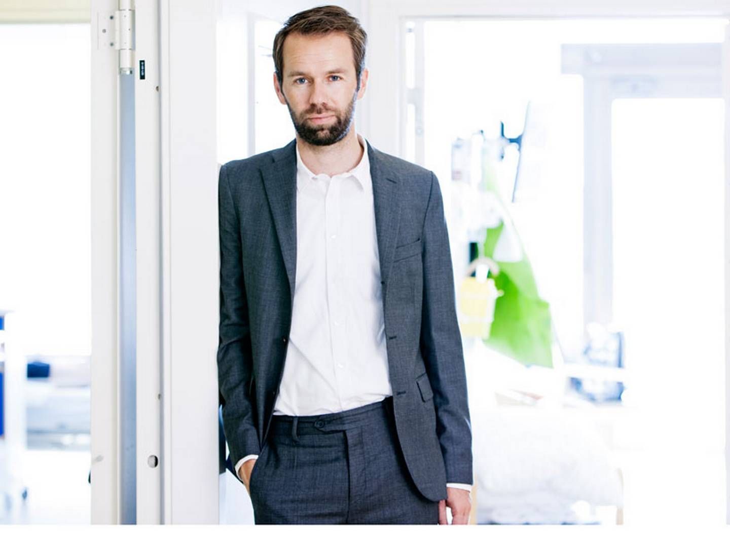 Henrik Schødts, vicedirektør for Nordsjællands Hospital mm. glæder sig over den store efterspørgsel på pladserne i det nye Nordic Health Lab, der forventeligt åbner til september. | Foto: PR, Nordsjællands Hospital