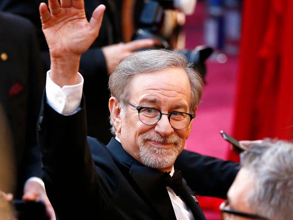 Filminstruktør Steven Spielberg er en af mange hvide mænd, der domminerer Hollywood. Her ankommer han til den årlige Oscar-prisuddeling i begyndelsen af året. | Foto: ritzau/Scanpix/Eric Jamison